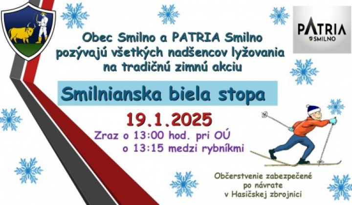1. fotografia fotogalérie Smilnianska biela stopa 19.1.2025 - foto