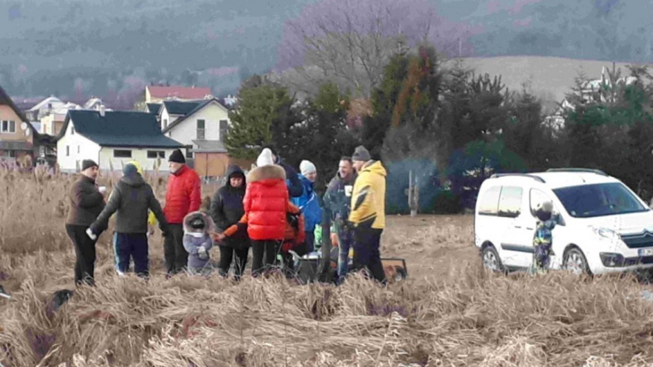 Fotografia fotogalérie Klzisko na rybníku január 2022
