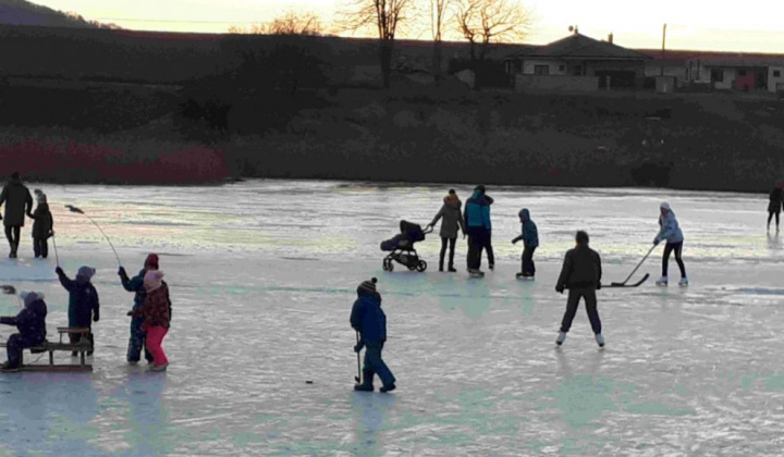 6. fotografia fotogalérie Klzisko na rybníku január 2022