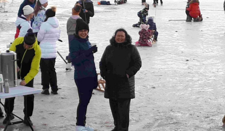 7. fotografia fotogalérie Klzisko na rybníku január 2022