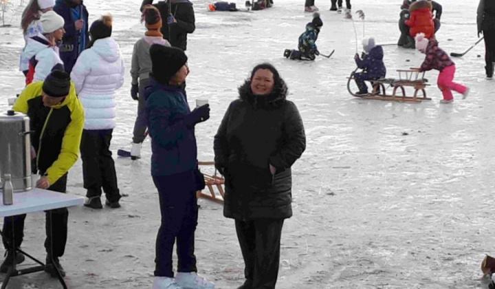 8. fotografia fotogalérie Klzisko na rybníku január 2022