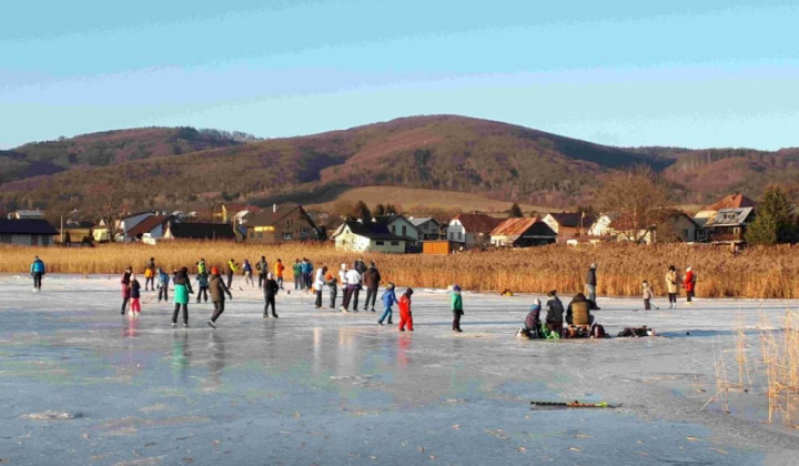 10. fotografia fotogalérie Klzisko na rybníku január 2022