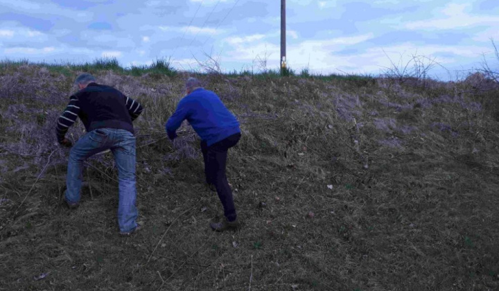 11. fotografia fotogalérie Vedenie obce brigáduje