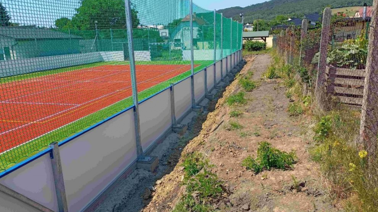 Fotografia fotogalérie Výstavba multifunkčného ihriska 2022