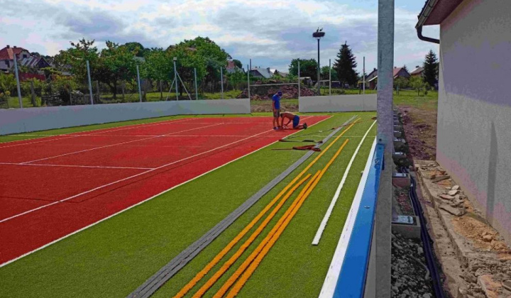 6. fotografia fotogalérie Výstavba multifunkčného ihriska 2022