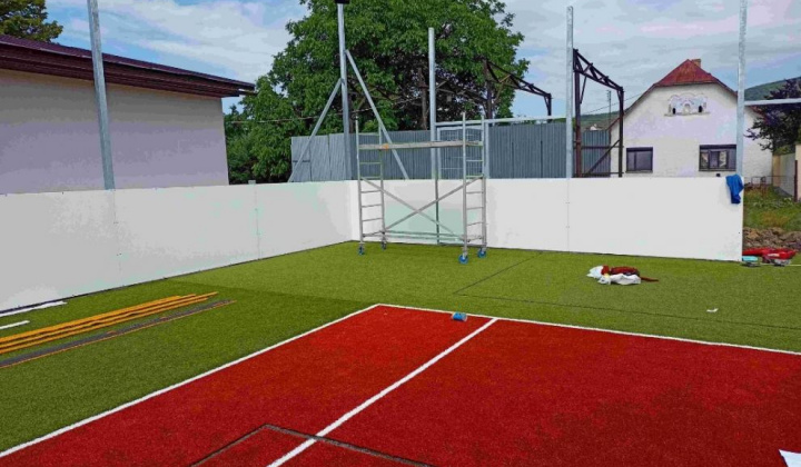 7. fotografia fotogalérie Výstavba multifunkčného ihriska 2022