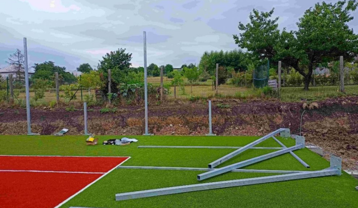 9. fotografia fotogalérie Výstavba multifunkčného ihriska 2022