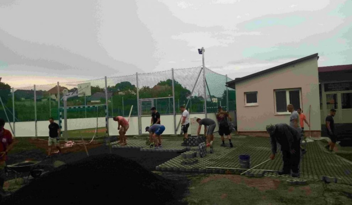 22. fotografia fotogalérie Výstavba multifunkčného ihriska 2022