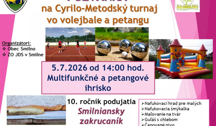 Fotka - Cyrilo-Metodský turnaj 5.7.2026